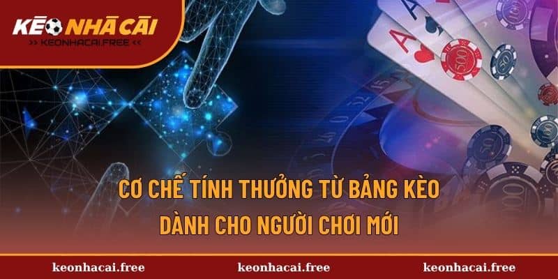 Cơ chế tính thưởng từ bảng kèo dành cho người chơi mới
