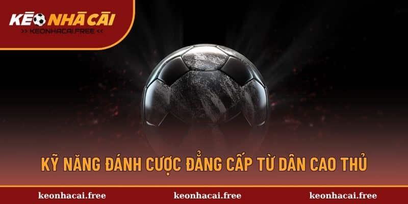 Kỹ năng đánh cược đẳng cấp từ dân cao thủ