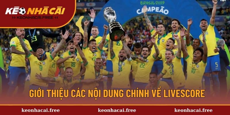 Giới thiệu các nội dung chính về Livescore