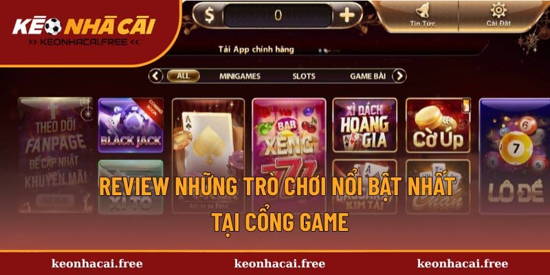 Top 4 trò chơi đổi thưởng nổi bật nhất 2025